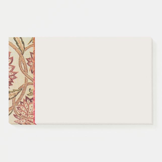 Notas Post-it® Flores bohemias rosadas (Anverso)