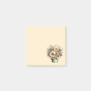 Notas Post-it® Flores caprichosas en una maceta Cuadros