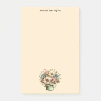 Flores caprichosas en una maceta Cuadros