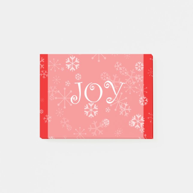 Notas Post-it® Flores de alegría de invierno (Anverso)