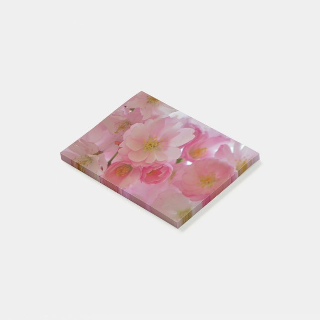 Notas Post-it® Flores de cerezo (En perspectiva)