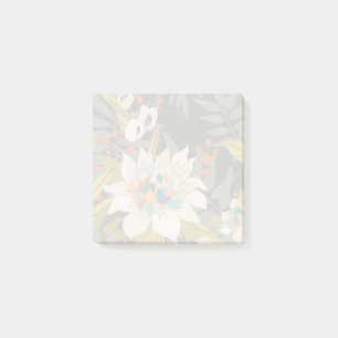 Notas Post-it® Flores de contraluz tropicales