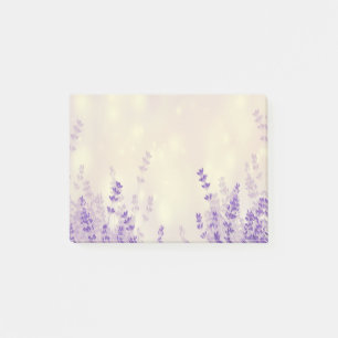 Notas Post-it® Flores de levadura fondo soñado