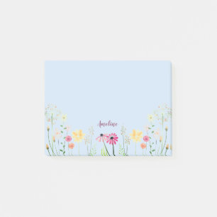 Notas Post-it® Flores de pradera
