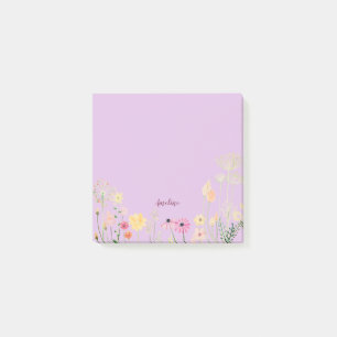 Notas Post-it® Flores de pradera