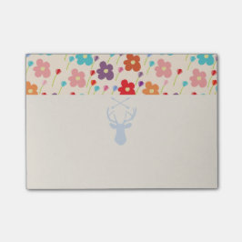 Notas Post-it® Flores de verano