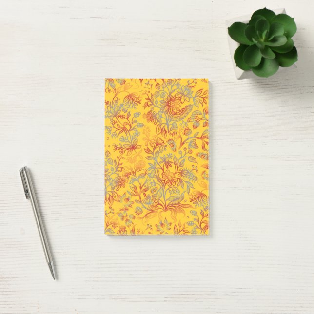 Notas Post-it® Flores decorativas 16 (Oficina)