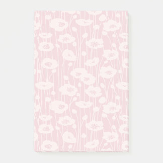 Notas Post-it® Flores Frescas | Neutro - Rosa Rubor