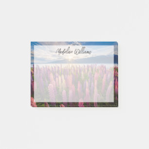 Notas Post-it® Flores Lupines New Zealand