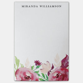 Notas Post-it® Flores modernas de la primavera