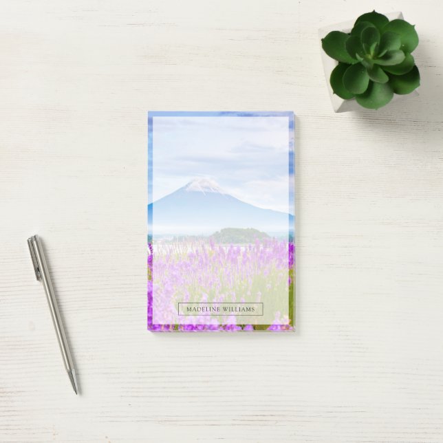 Notas Post-it® Flores | Monte Fugi Japón (Oficina)