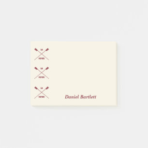 Notas Post-it® Flores nata crema inspiradora personalizada