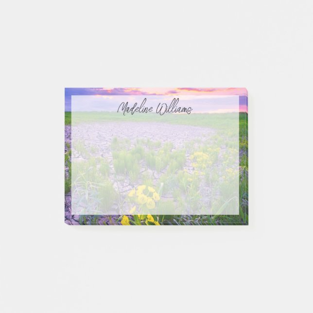 Notas Post-it® Flores | North Dakota Red River Valley (Anverso)