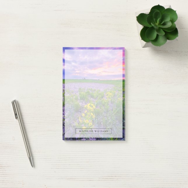 Notas Post-it® Flores | North Dakota Red River Valley (Oficina)