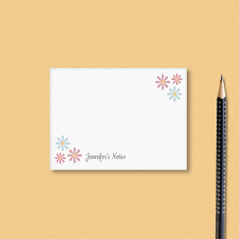 Notas Post-it® Flores Pastel