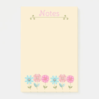 Notas Post-it® Flores Pequeñas Lindas