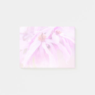 Notas Post-it® Flores rosa bonito