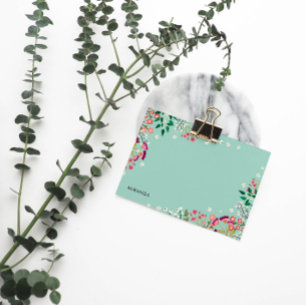 Notas Post-it® Flores silvestres boho