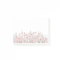 Flores silvestres rosadas