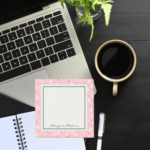 Notas Post-it® Flores silvestres rosadas modernas de Rubor