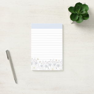 Notas Post-it® Flores silvestres simples