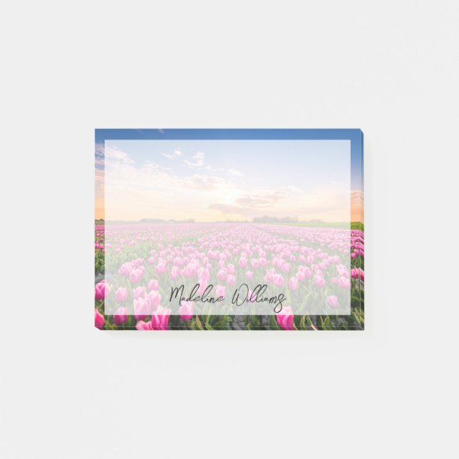 Notas Post-it® Flores | Tulips, Holanda del Sur, Países Bajos (Anverso)
