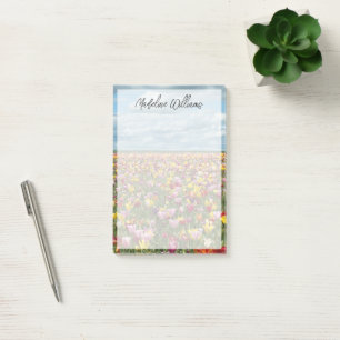 Notas Post-it® Flores Tulips Willamette Valley Oregon