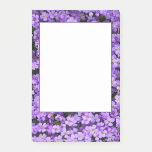 Notas Post-it® Flores violetas - Hermosa Primavera Morada