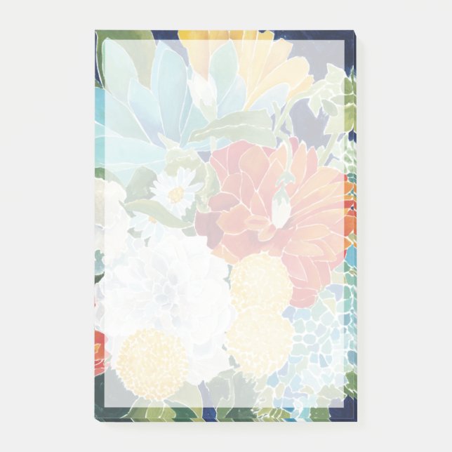 Notas Post-it® Florines de medianoche III (Anverso)