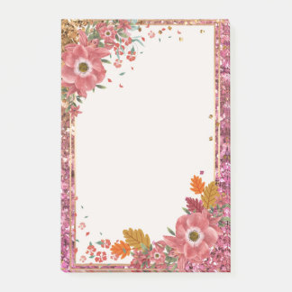 Notas Post-it® Flower Frame Post escribe