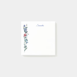 Notas Post-it® Flower Personalized Post it Notes