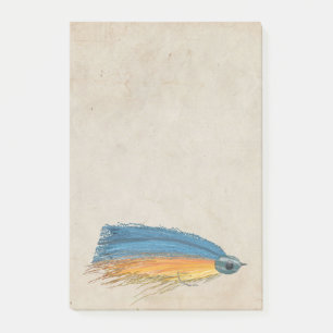 Notas Post-it® FlyFishing Lure Art Salmon Fly Lure