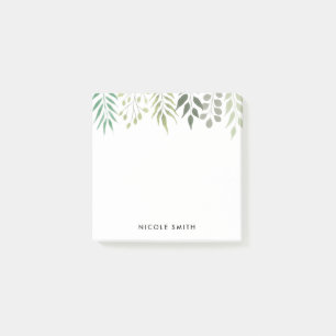 Notas Post-it® Foliage botánico moderno