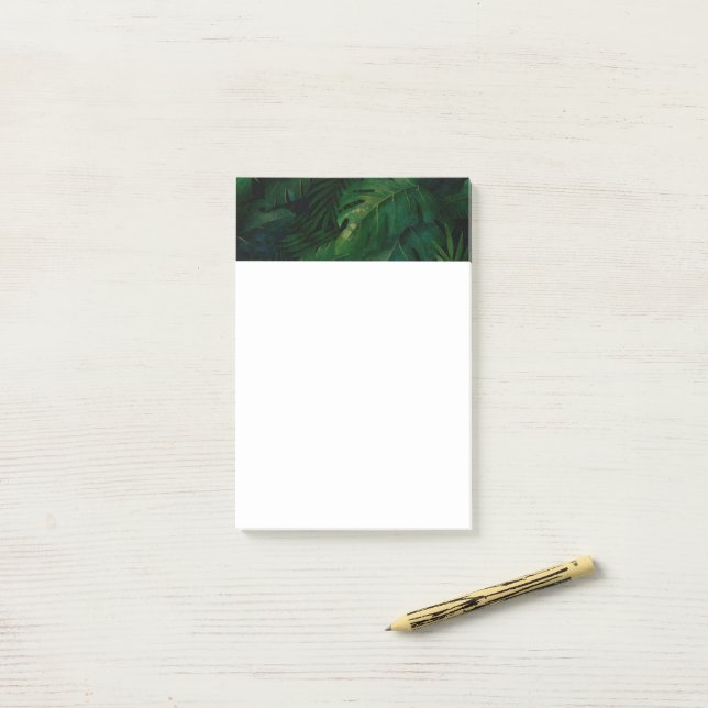 Notas Post-it® Foliage de Leafy Tropical (Escritorio)