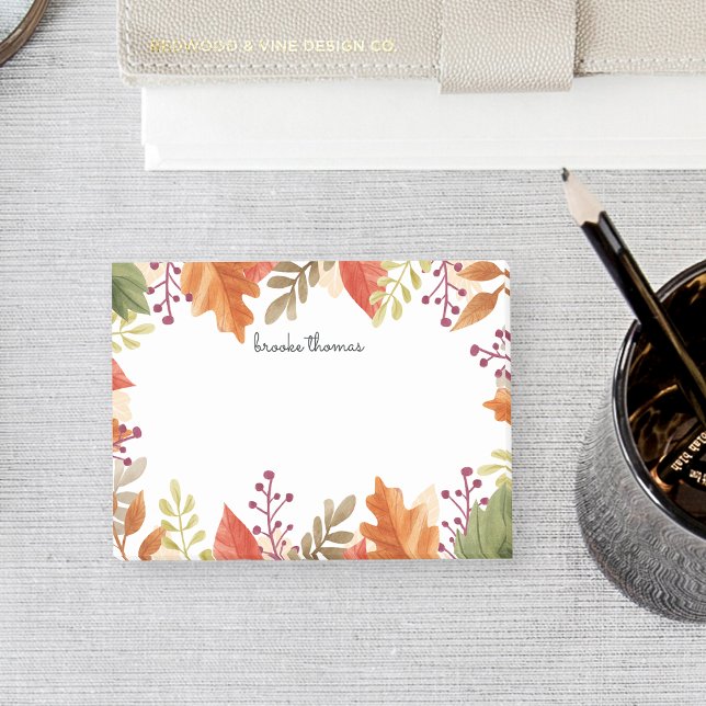 Notas Post-it® Foliage de otoño personalizado (Subido por el creador)