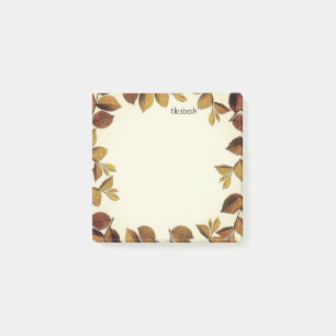 Notas Post-it® Foliage romántico y bohemio