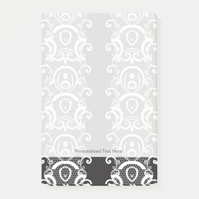 Notas Post-it® Fondo 1 del cordón (Anverso)