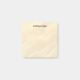 Notas Post-it® Fondo abstracto amarillo borroso