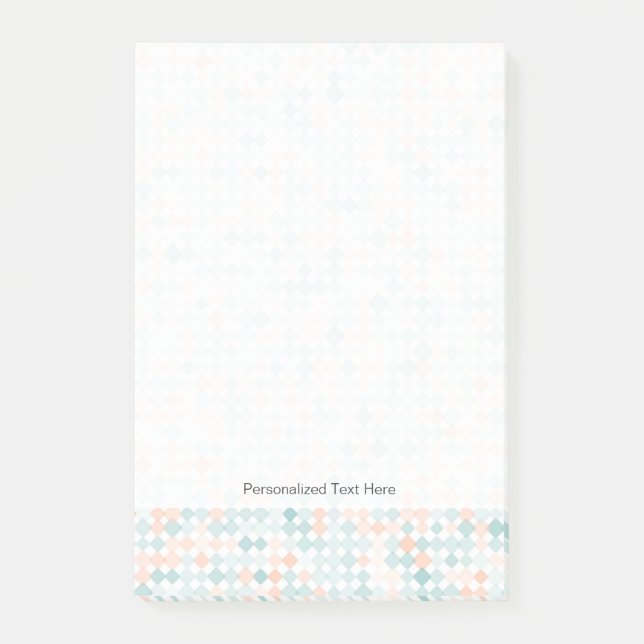 Notas Post-it® Fondo abstracto con pequeñas manchas mezcladas (Anverso)