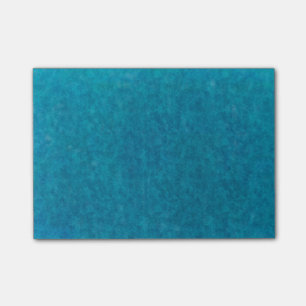 Notas Post-it® Fondo azul verde azulado de color de agua de la