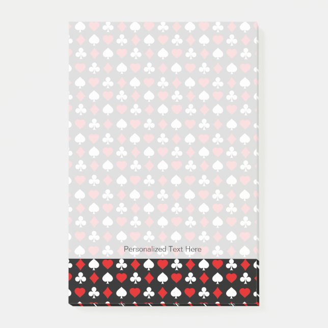 Notas Post-it® Fondo con los juegos (Anverso)