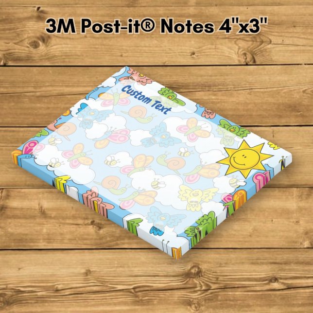 Notas Post-it® Fondo de Animales Bebés (Subido por el creador)
