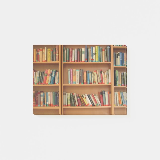 Notas Post-it® Fondo de estantería (Anverso)