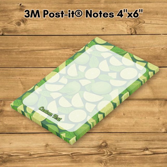 Notas Post-it® Fondo de lima (Subido por el creador)