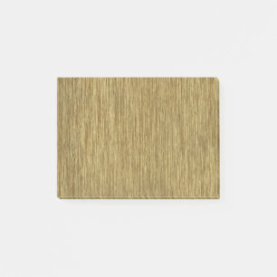 Notas Post-it® Fondo de madera granoso rústico natural
