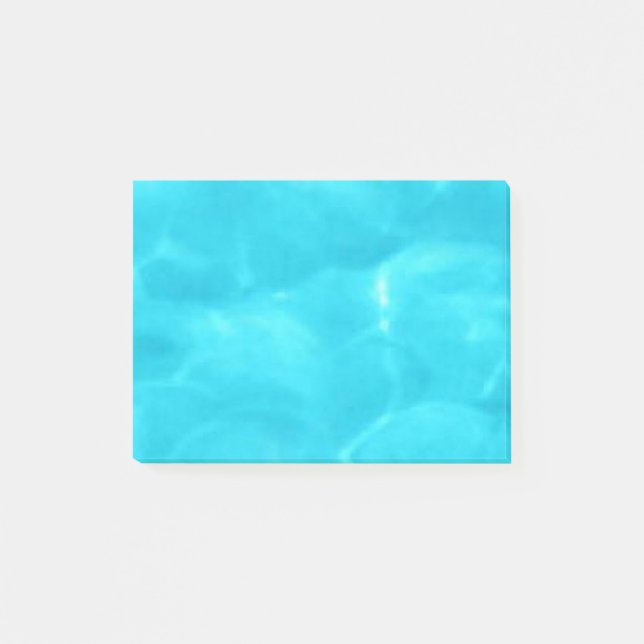 Notas Post-it® Fondo del agua (Anverso)
