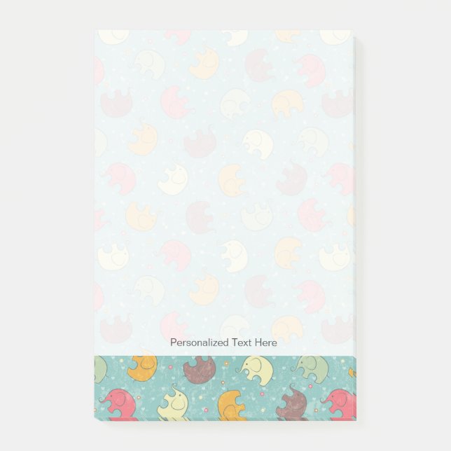 Notas Post-it® fondo del bebé (Anverso)