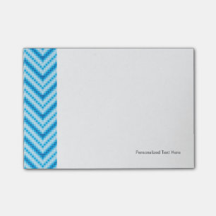 Notas Post-it® Fondo del modelo de Chevron