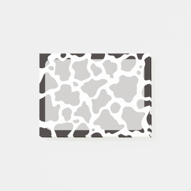 Notas Post-it® Fondo del patrón de vaca (Anverso)