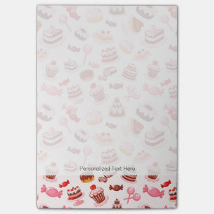 Notas Post-it® Fondo dulce